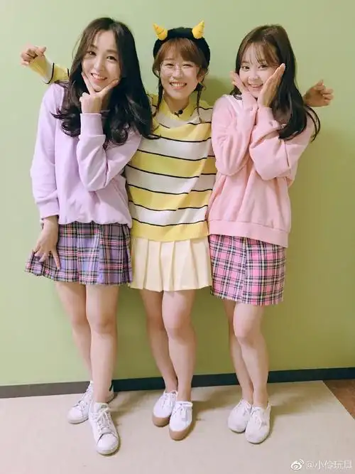 久违的三人合照