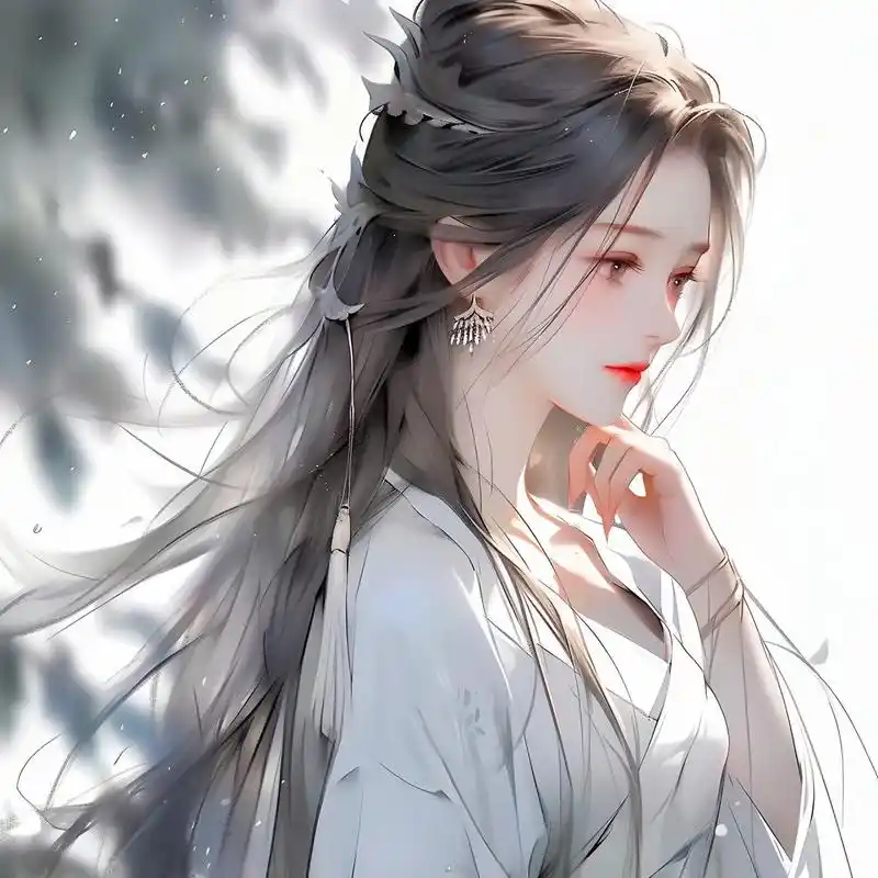 古风清冷美人头像