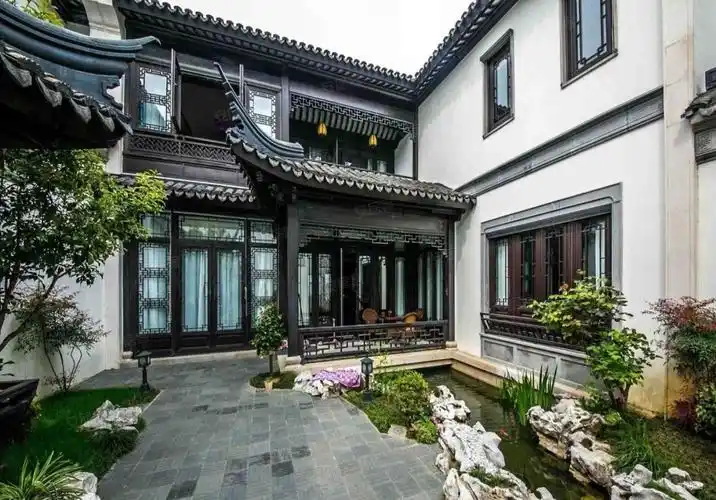 18席文物级园林别墅近1000平花园苏州园林庄园地皮价格