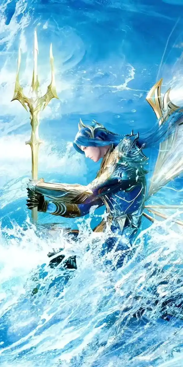 斗罗# #斗罗大陆# 唐三挥舞着身上的魂环 成就一代海神,为苍生而战