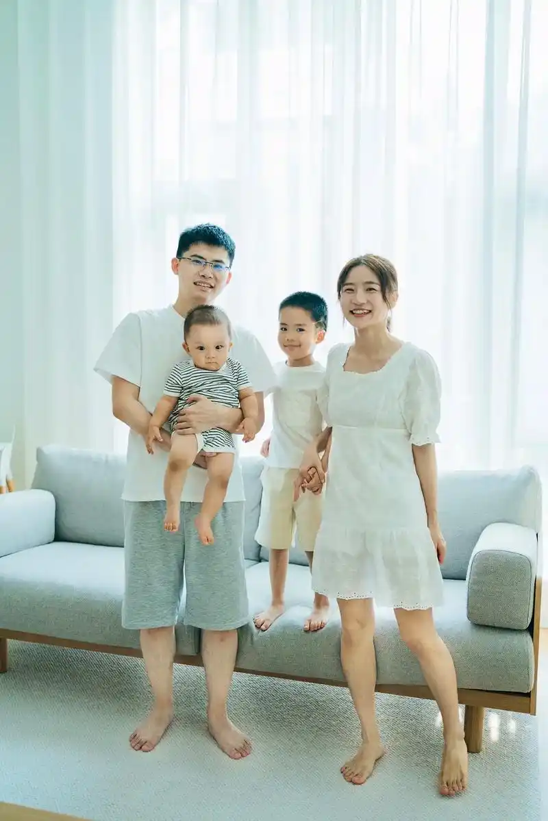 包头自然光亲子写真|家庭纪实摄影.