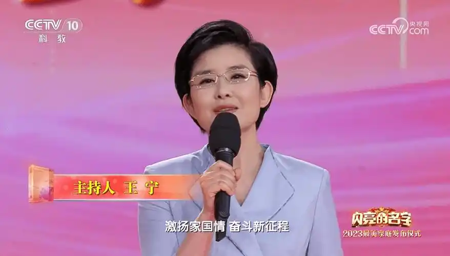 王宁:喜提央视新门面,今年以来第5次主持台里的"大部头晚会"_仪式