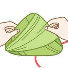 抖音我给你包了粽子表情包