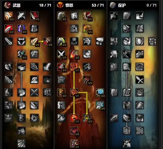 wlk怀旧服:狂暴战士80级天赋与雕文推荐_17173魔兽世界专区