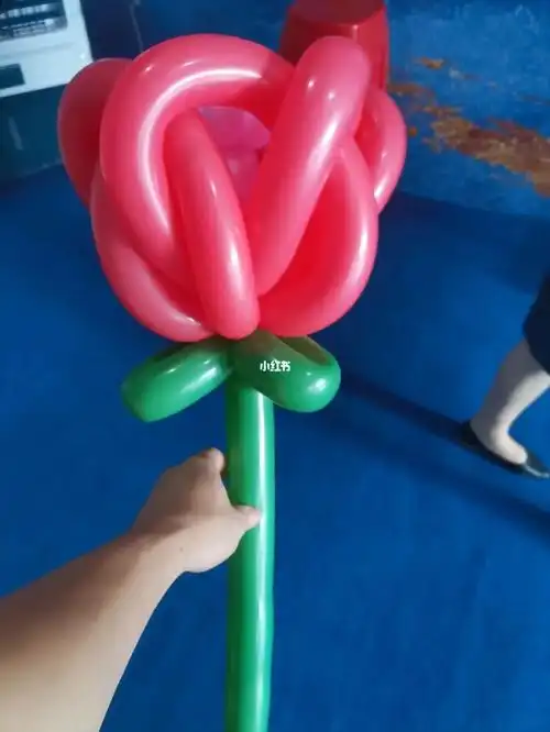 气球造型玫瑰花