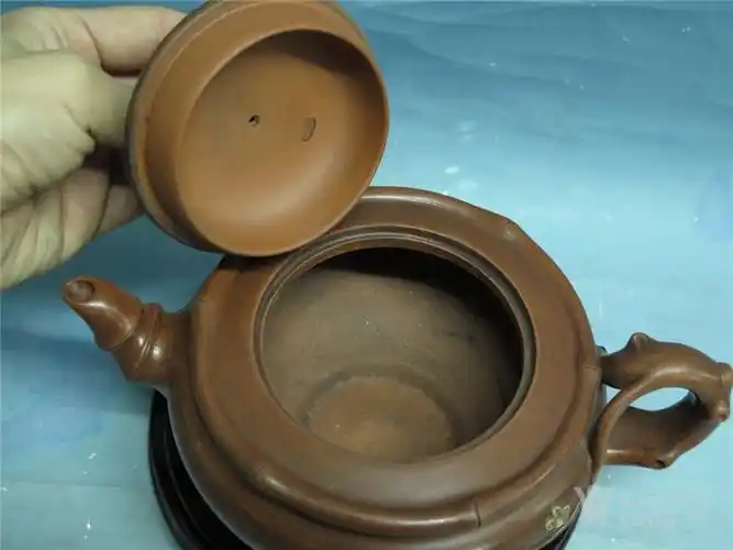 民国梅花紫砂壶