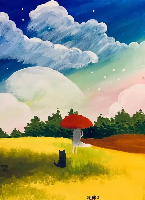 牛敬柏画室(10-12岁)精英班学生作品展(2020年)