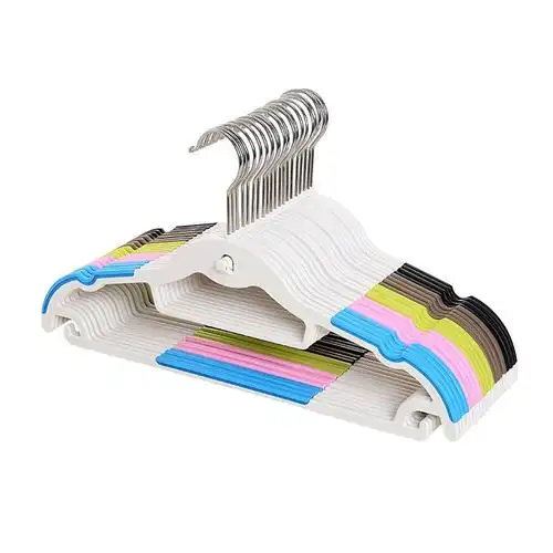 衣架子家用挂衣架学生塑料衣撑撑子衣挂钩晾衣服架简约现代北欧生活