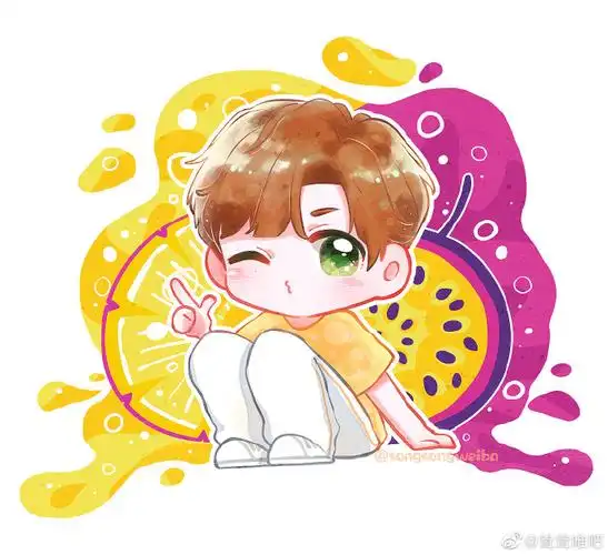 黄明昊美年达代言人