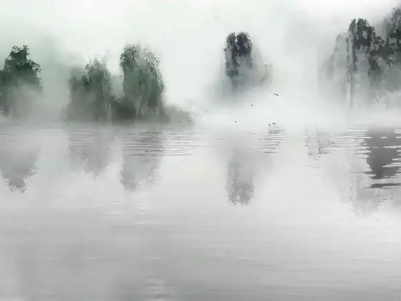 求一些古风的风景图片,尽量要有湖河和杨柳的!