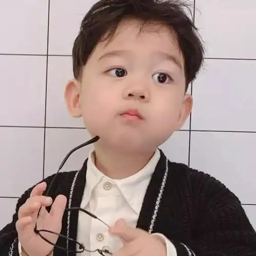 可爱小男孩头像呆萌情侣