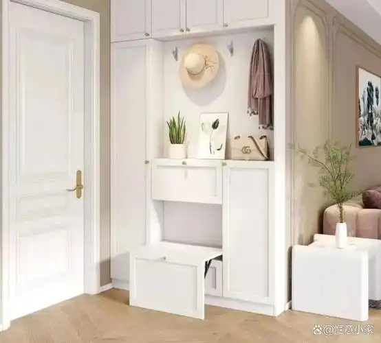 这个区域一定得大气上档次,但据调查有80%的人对自家玄关设计不满意