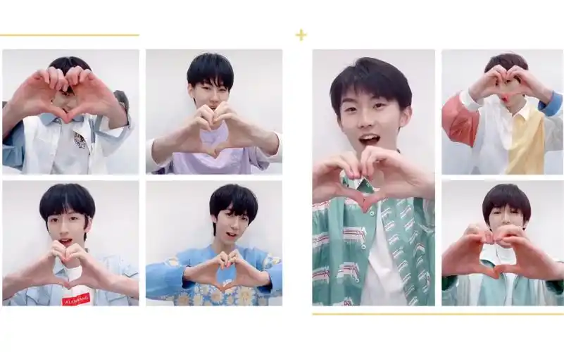 时代少年团tnt爆米花手势舞全记录个人版