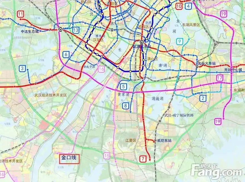 武汉江夏区金口最新规划,曾经不被看好的金口如今要咸鱼翻身了!