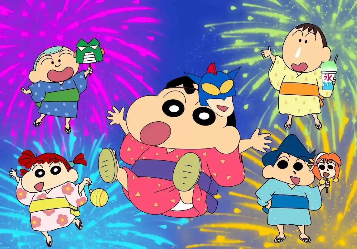 蜡笔小新 #ipad #壁纸 分享#动漫壁纸  - 抖音