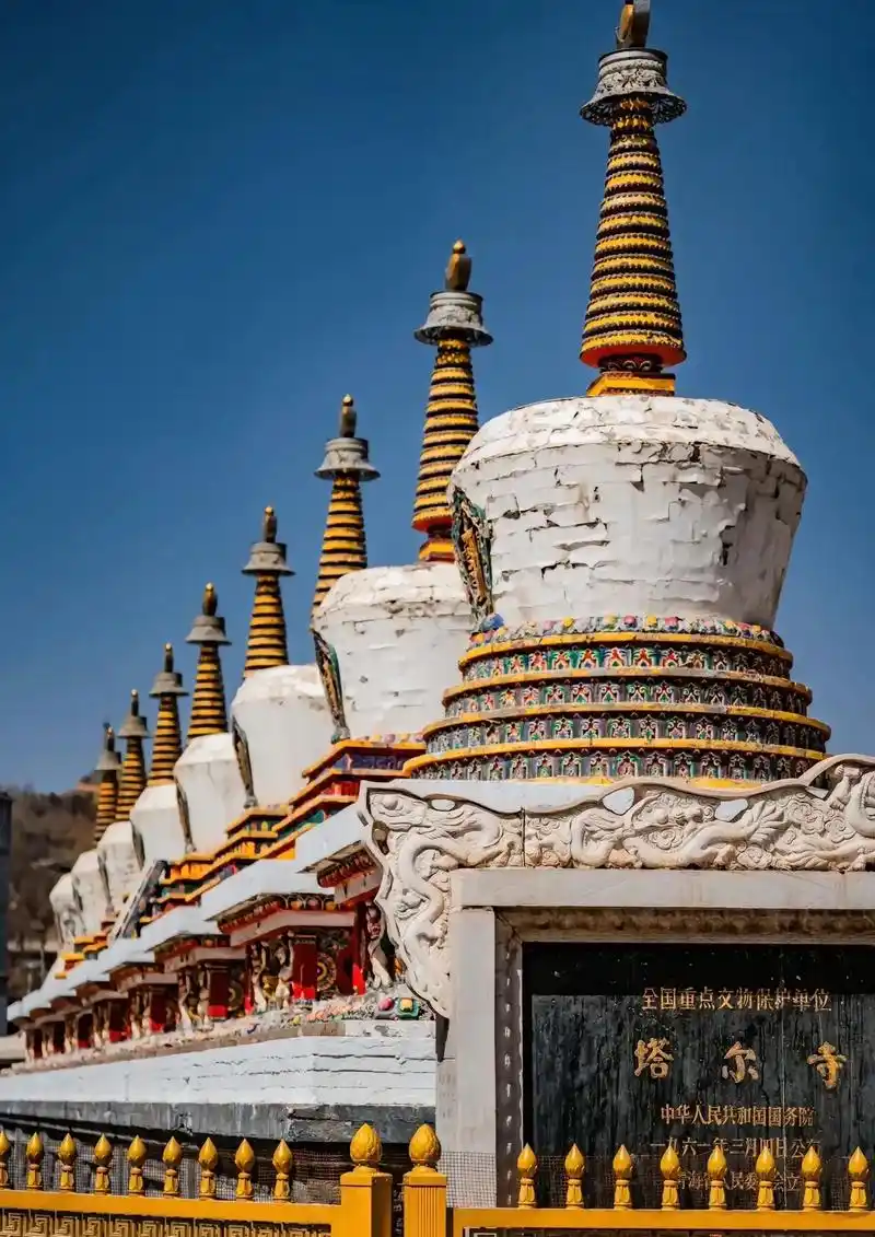 塔尔寺,没来之前我以为只是个景点.听讲解后才知道了其中的故事