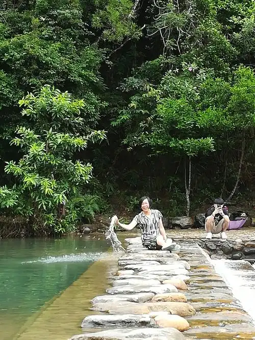 海丰赤石水底山温泉山庄观景,泡温泉 2018.8.10