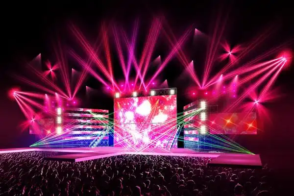 led大屏租赁_西安舞台搭建_舞台造型设计_实景演出-西安尚菲演出公司