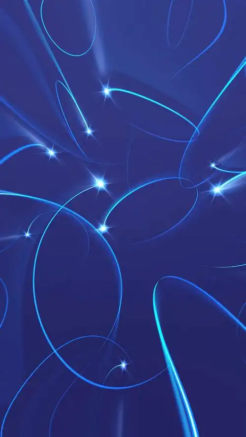 蓝底曲线h5背景素材