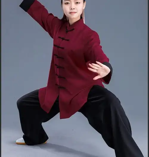 云太极新款春夏太极服武术表演薄款男女比赛太极拳服装中式粉色妙仪m