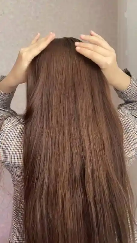 30秒快速get饱满后脑勺双马尾辫!有手就会