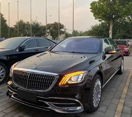 赛场上选手和战术 北京奔驰迈巴赫s450