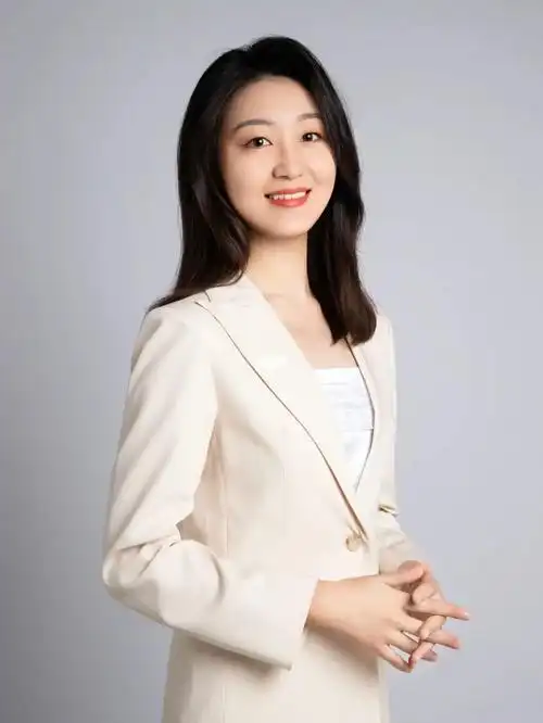 get职业半身照天真蓝