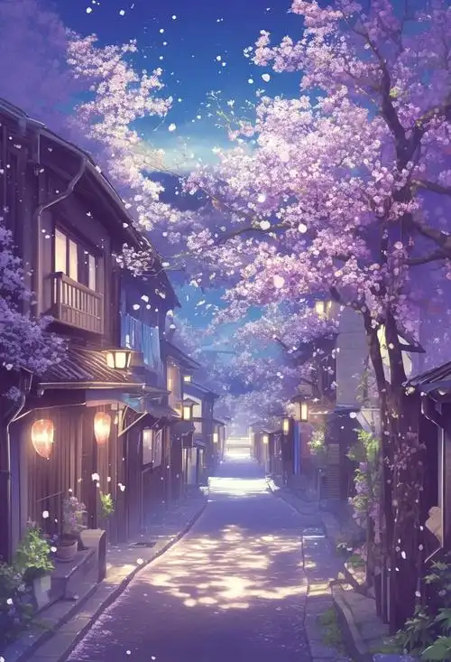 9499动漫风情樱花盛景9499