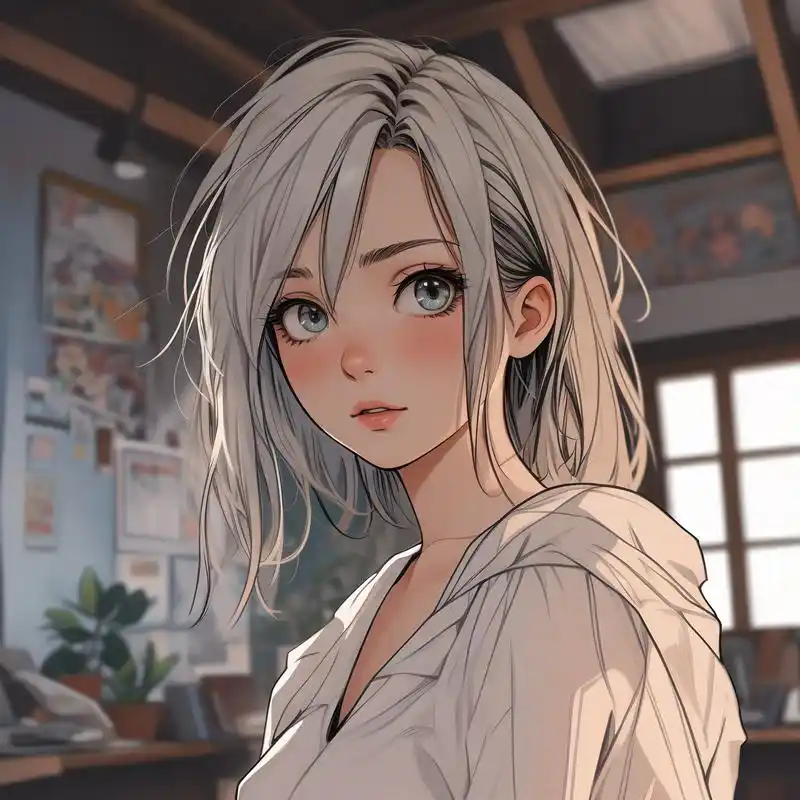 90冷酷帅气漫画女头像集99