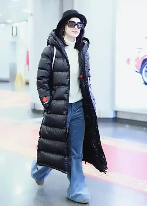 香港唯坤旗舰官方店北京电影学院服装服杨紫男女超长过膝宽松加厚艺考