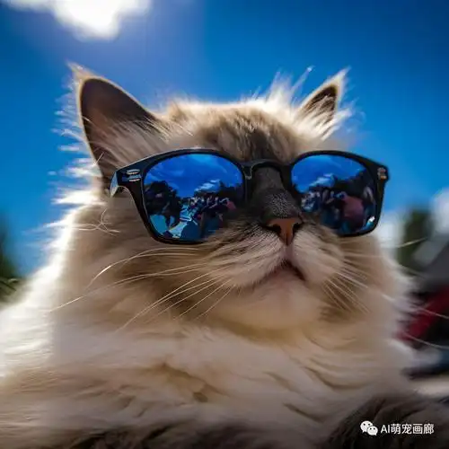 这10只猫咪的太阳镜造型夏天的流行趋势你get了吗