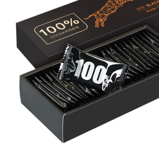 诺梵88%每日纯黑巧克力礼盒装送女友可可脂散装纯脂休闲烘焙零食