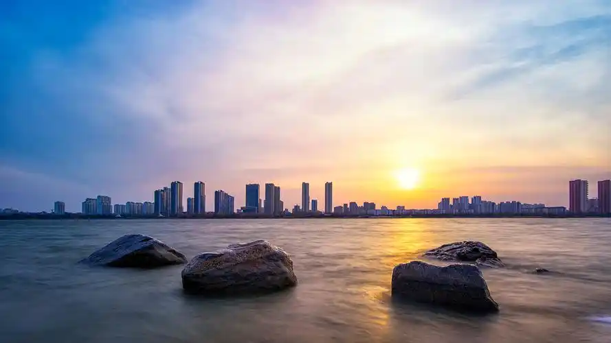 临沂阳光沙滩的日出