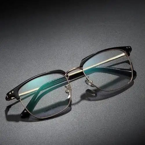 近视眼镜男复古防蓝光架防辐射电脑护目镜