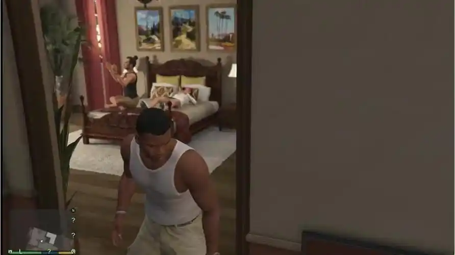gta5:游戏中不为人知的彩蛋,麦克离世后,他的家人简直无下限