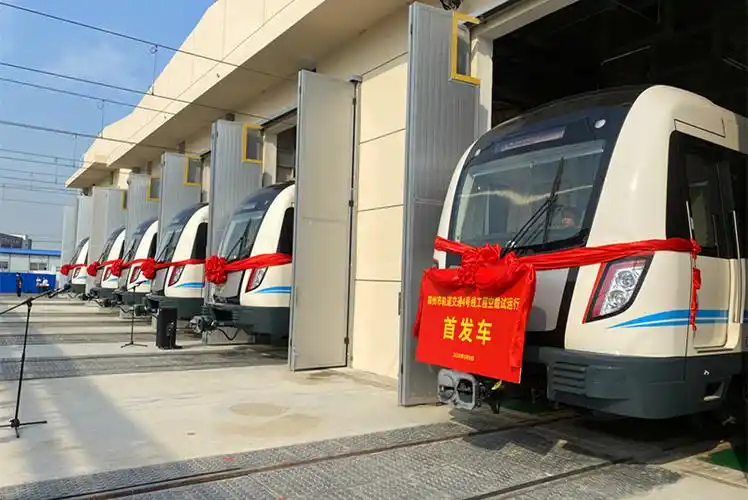 又是好消息郑州地铁4号线也开始空载试运行了