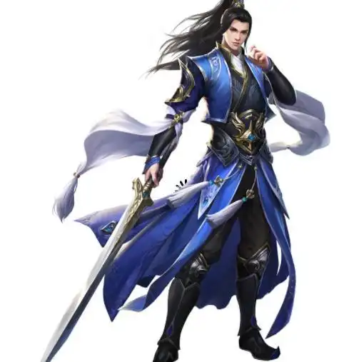 御剑飞升,超脱生死,古装玄幻仙侠游戏男性人物造型图集