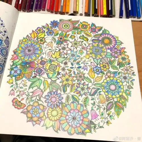 秘密花园涂色