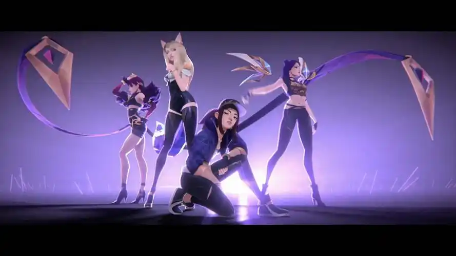英雄联盟kda女团popstars