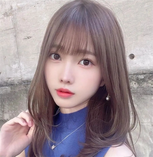 日系内扣锁骨发 大脸圆脸本命发型_日韩发型 - 美发站