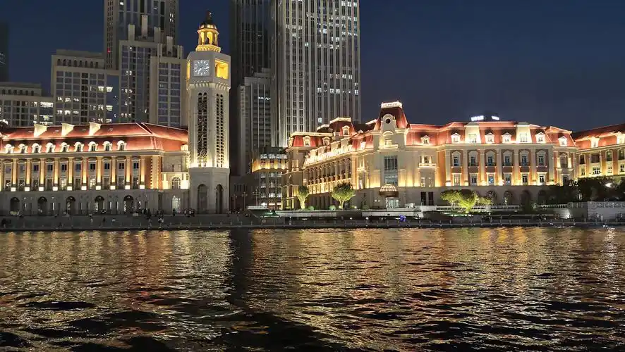 美丽天津 海河夜景(原创)