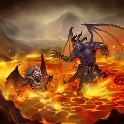 燃烧地狱的火湖