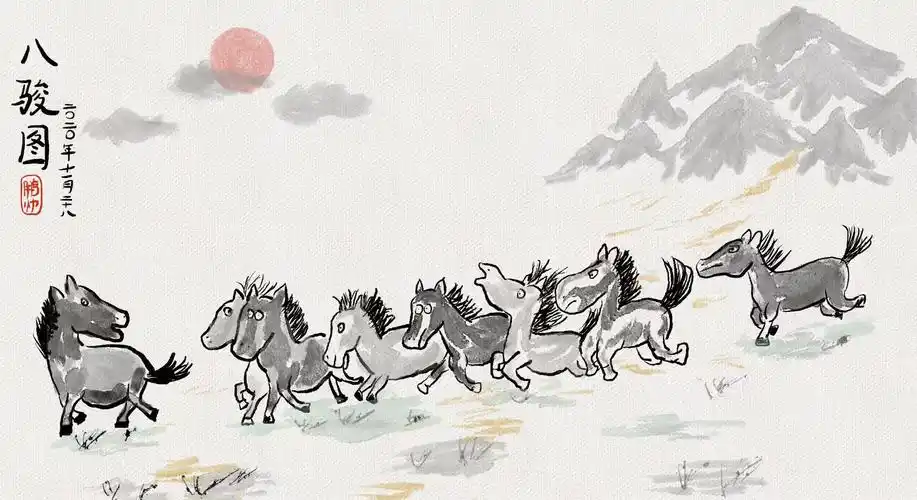 八骏图