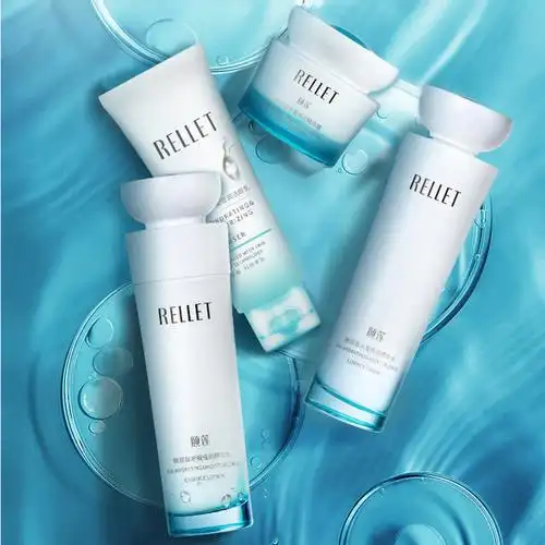 颐莲水凝倍润水乳护肤四件套装保湿补水滋润礼盒敏护肤品正品_绿盒子