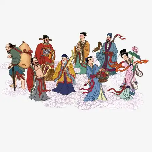 神话八仙过海素材免费下载_觅元素