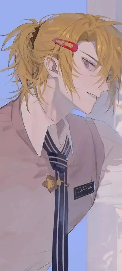 vox luca 黄发帅哥来袭,手机壁纸_动漫_公众_头像