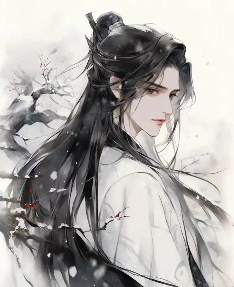 男生头像:古风美男子,萧萧肃肃,爽朗清举