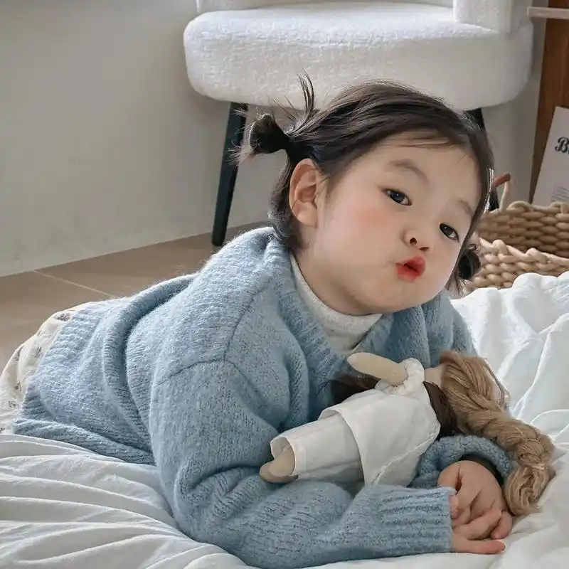 可爱的小女孩头像 - 抖音