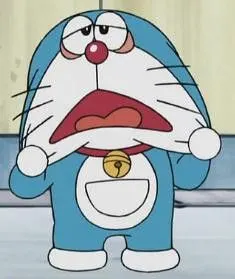 卡通人物做鬼脸