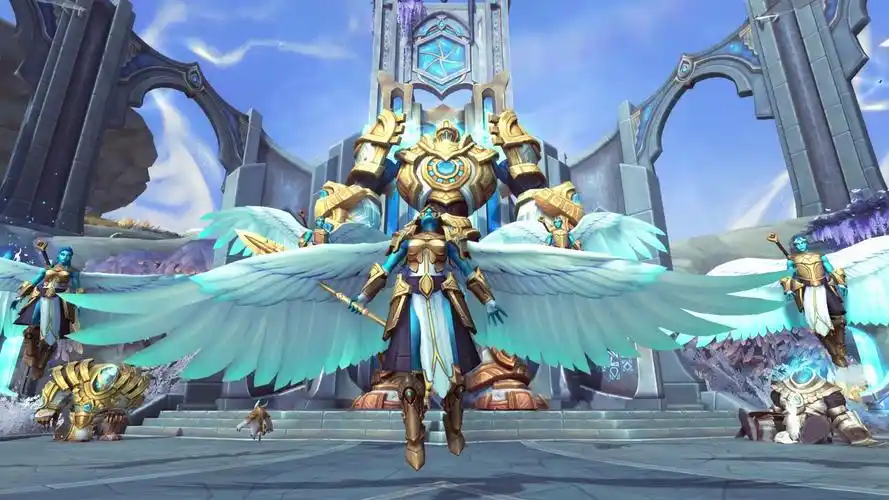 魔兽世界9.0震撼bgm 壁纸级别画面